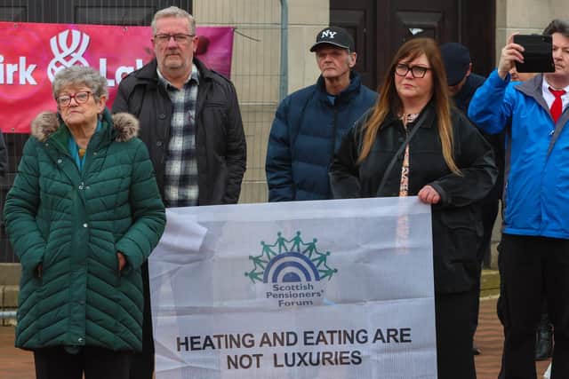 The rally was against the council proposals to close 133 of its buildings across the district.  A public meeting to build opposition is now planned.