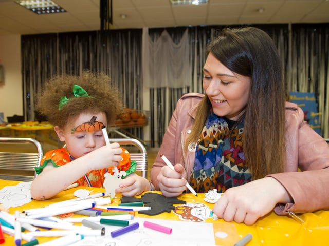 Mum Lauren Grant with daughter Millie Crow, aged 3.