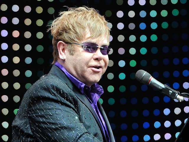 It's 11 years since Elton John played Falkirk Stadium.