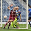 Steins Thistle lost out in the Only Sports Scottish Amateur Cup final at Hampden Park on Wednesday night (Pictures by Michael Gillen)