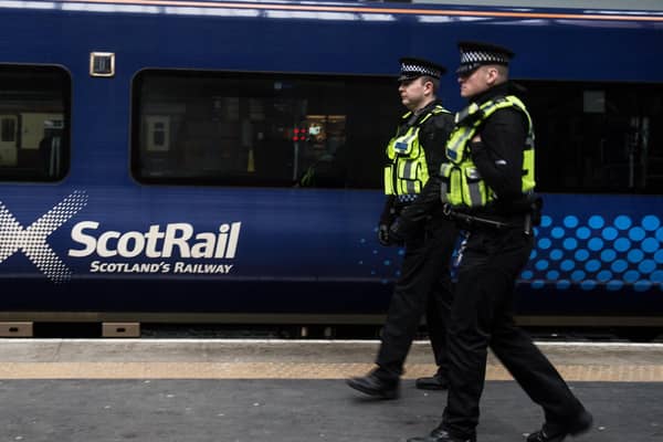 British Transport Police were in attendance at the tragic incident on the tracks near Laurieston
