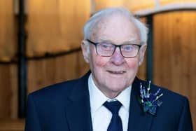 Peter Young, the former former Falkirk Council director of direct works, who has died aged 95. Pic: Contributed