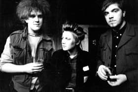 The original Cocteau Twins - Will Heggie, Liz Fraser and Robin Guthrie