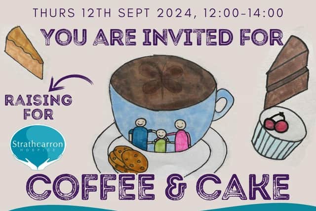 Coffee and Cake Invite, Care Visions Fostering Scotland