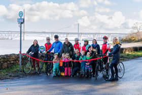 The newly rebranded cycle route opened this week (Picture: Submitted)