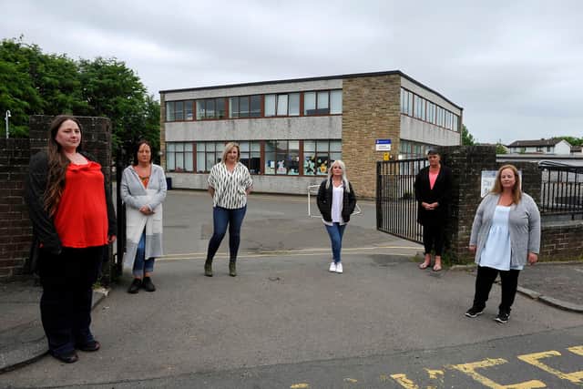 Laurieston Primary School, parents angry that P7 leavers event has been cancelled.