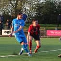 Hat-trick hero Jamie McCormack scores to put Bo'ness United 2-0 up against Dalbeattie Star (Pics by Scott Louden)