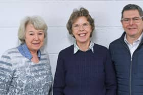 E&O Laboratories Ltd, left to right,  finance director Judith Dawkins, managing director Virginia Lucey and quality director Eddie Scott. Pic: Contributed