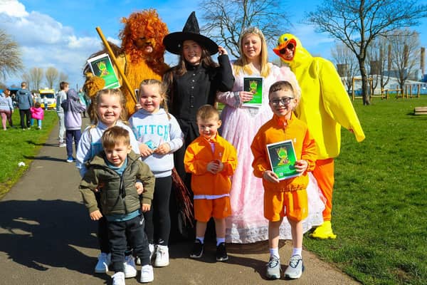 Fancy dress was optional but fun at the Inchyra Park Easter Egg Hunt 2024