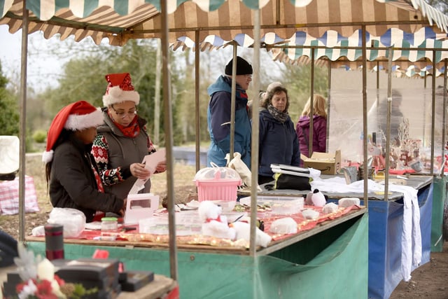 There were stalls for visitors to browse offering a range of products.