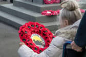 People gather in Bainsford for this year's ceremony