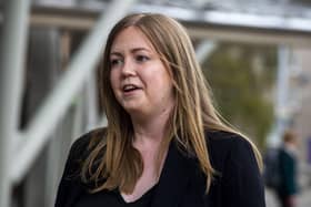 Green List MSP Gillian McKay has called on the Scottish Government to step in and help NHS Forth Valley. PIC LISA FERGUSON.