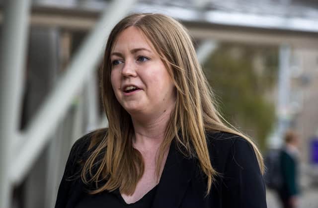 Green List MSP Gillian McKay has called on the Scottish Government to step in and help NHS Forth Valley. PIC LISA FERGUSON.