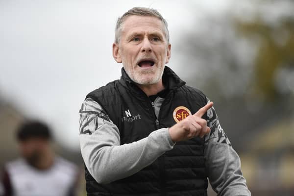 Stenhousemuir boss Gary Naysmith (Photo: Michael Gillen)
