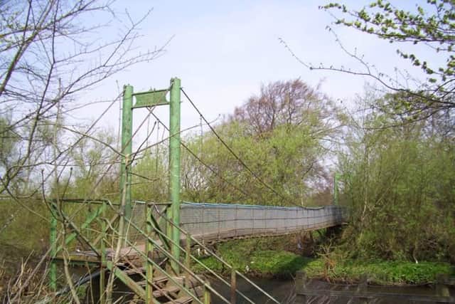 Dorrator Bridge just before its demolition in 2014.  (Pic: Submitted)