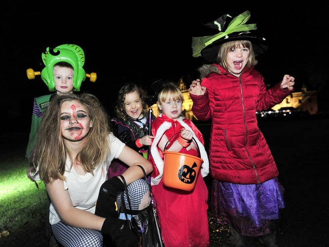 The spooky walks were enjoyed by all ages.