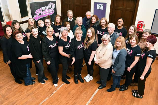 Bo'ness Belles handed over £6000 worth of cheques to worthy good causes, having raised the bumper sum during their tenth anniversary year in 2023. (Pic: Michael Gillen)