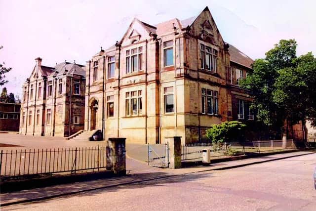 Falkirk High School in Rennie Street
