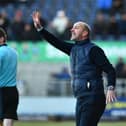 Head coach Paul Sheerin on the touchline (Pics Michael Gillen)