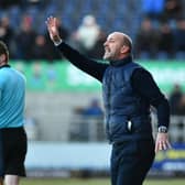 Head coach Paul Sheerin on the touchline (Pics Michael Gillen)