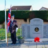 The service will take place at Carronshore War Memorial. Pic: Scott Louden