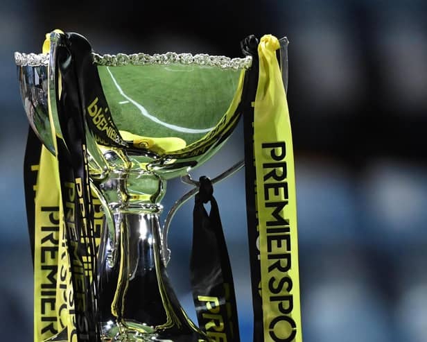 The Premier Sports Cup trophy (Photo: Ross McDonald/SNS Group)