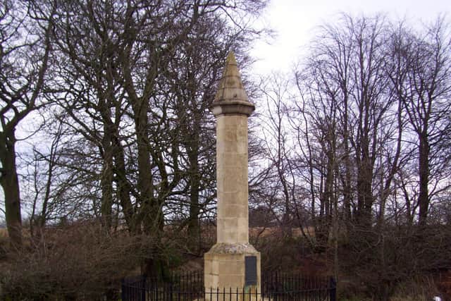 The Battle Monument erected in 1927.