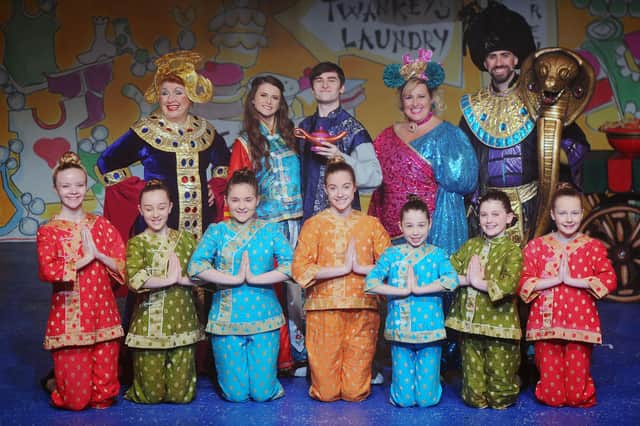 There has not been a junior ensemble in the Falkirk Town Hall panto since those appearing in Aladdin in 2019.  Now auditions are taking place for this year's production.  Pic: Michael Gillen.