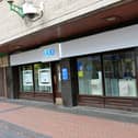The TSB branch in La Porte Precinct, Grangemouth was closed in January. Picture: Gary Hutchison.