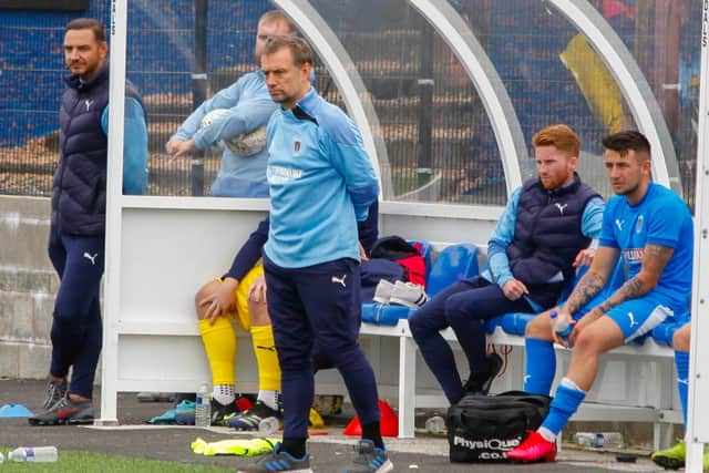 Bo'ness United boss Max Christie has overseen a major improvement in form recently compared to the early stages of the season