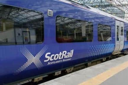 British Transport Police are appealing for information following the incident on a train travelling from Edinburgh Waverley to Dunblane.