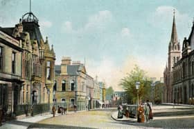 Falkirk's Newmarket Street pictured around 1900.  (pic: submitted)