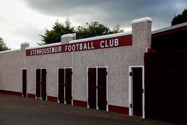 Stenhousemuir hope Whitlock Jnr can visit Ochilview when it is safe to do so (Picture: Scott Louden)