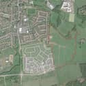 Plans are proposed for 300 houses on the Mydub Farm site