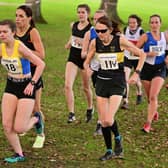 Falkirk Victoria Harriers ace Fiona Matheson placed second in the veteran women section in her 5200m race, finishing in 22.56 (Photo: Neil Renton)