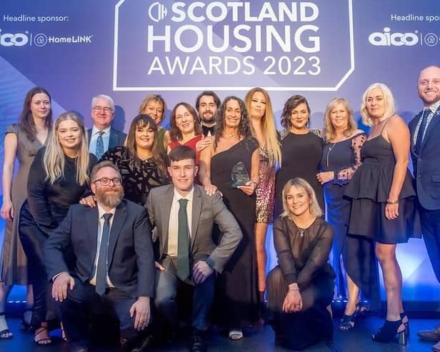 Link staff have been praised in Holyrood for their recent award success
(Picture: Submitted)