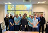The Acute Pharmacy team is in the running for the Hospital Pharmacy Team of the Year title at this year's Scottish Healthcare Awards (Picture: Submitted)