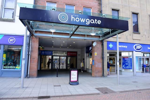 McKean and Smith threatened staff at the Howgate Shopping Centre