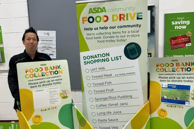 Food Drive at Asda