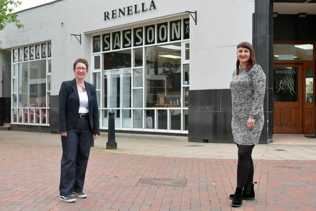 Renella in Falkirk has changed its business model to support more apprentices during lockdown. Pictured are Moira Holland-Forrester and Laura Hill, part-owners. Picture: Michael Gillen.
