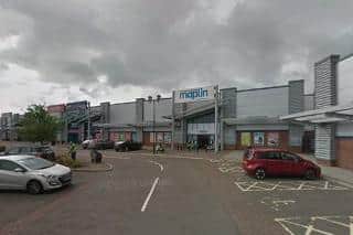 The proposals refer to Unit 14 in Falkirk Central Retail Park which was once home to a Maplin store