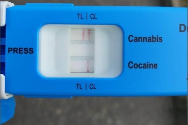 Salmond tested positive for cannabis (Picture: Submitted)