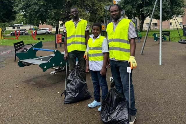 The group has previously cleaned up several locations, including Gala Park in Denny. (Contributed)