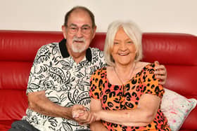 David and Sheena Kirk celebrated 60 years of marriage on August 24. Pic: Michael Gillen