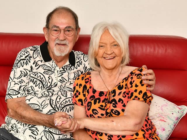 David and Sheena Kirk celebrated 60 years of marriage on August 24. Pic: Michael Gillen