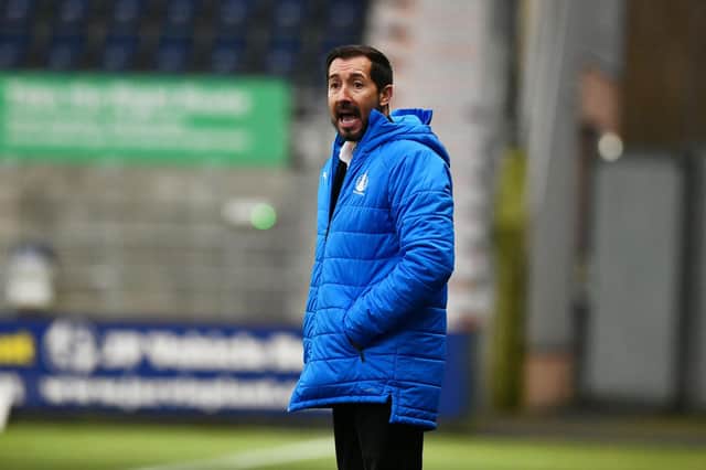 Falkirk manager Martin Rennie was a ball boy at the club 34 years ago