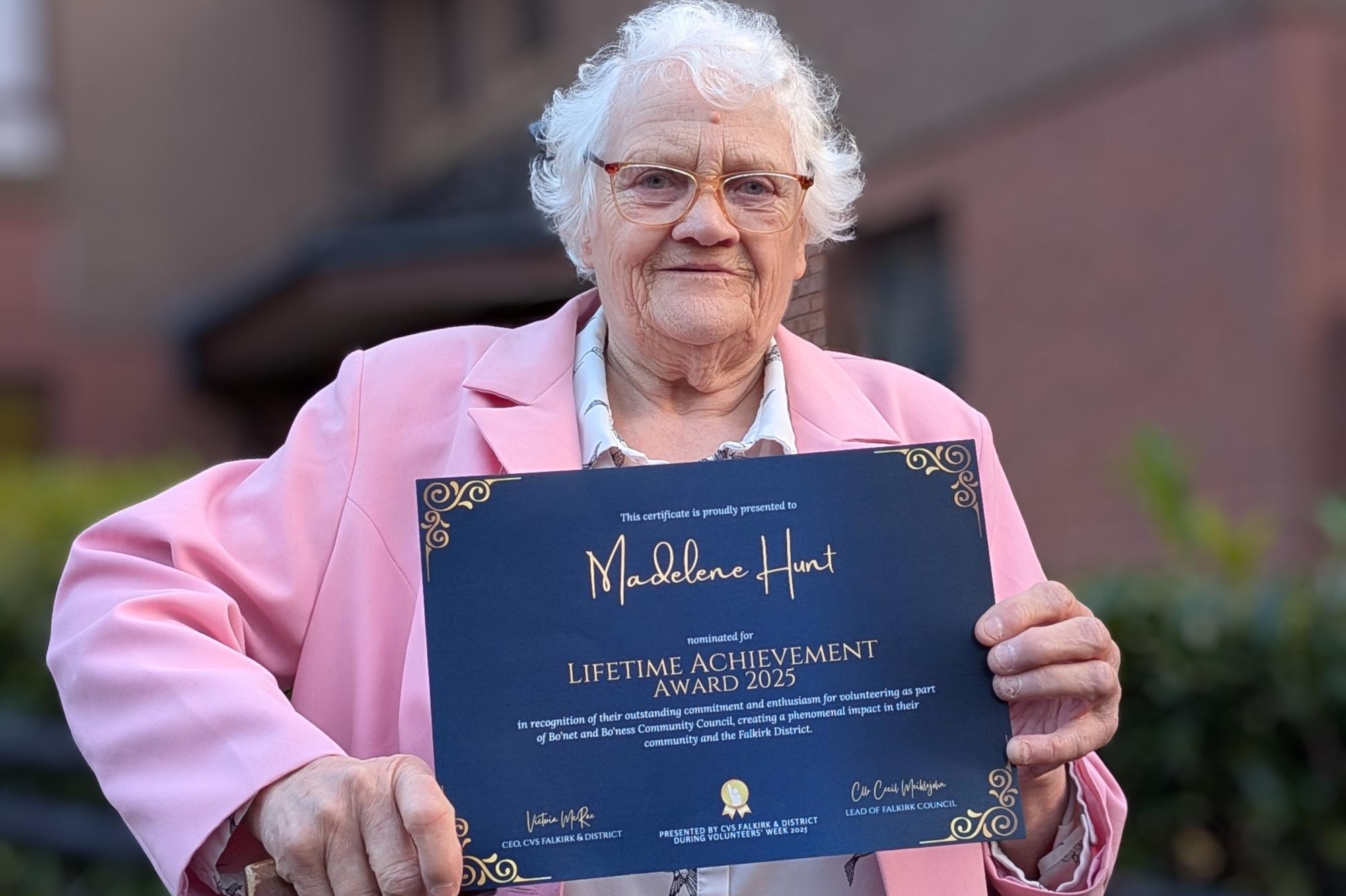 Bo'ness Community Council stalwart retires after 40 years