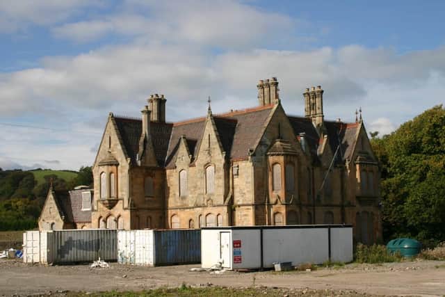 Carrongrove House as it was when the works was demolished