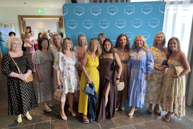 Some of the many guests who attended this year's Strathcarron Hospice Ladies Lunch.