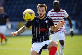 Steven Hetherington made his Falkirk debut in Saturday's 2-1 Premier Sports Cup defeat to Hamilton Accies